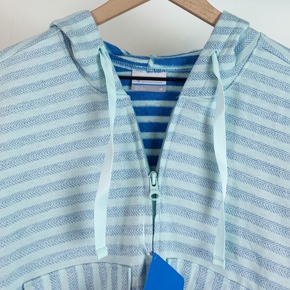 NWT Columbia Melody Spring Striped Full Zip Hoodie Sweatshirt - Picture 5 of 6